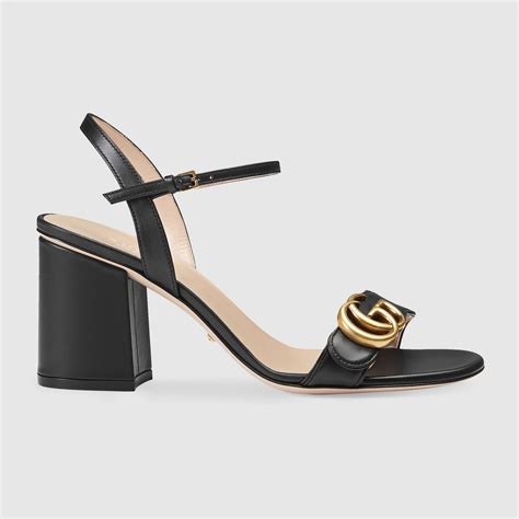 gucci black herls|Gucci black heels price.